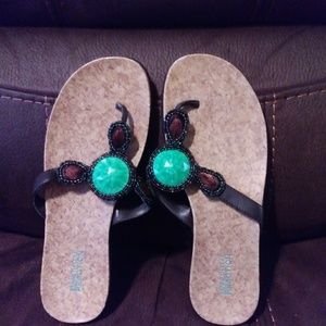 Decorative flip flops